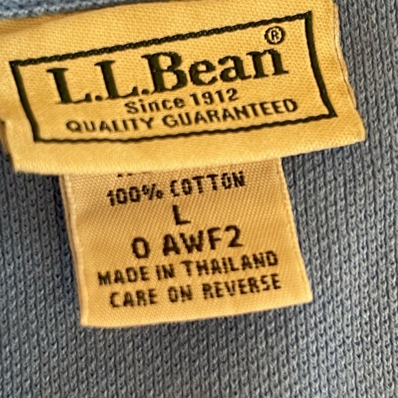 LL Bean L/S Polo NWOT - Picture 4 of 10